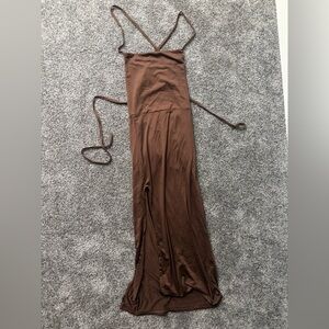 Brown Maxi Dress